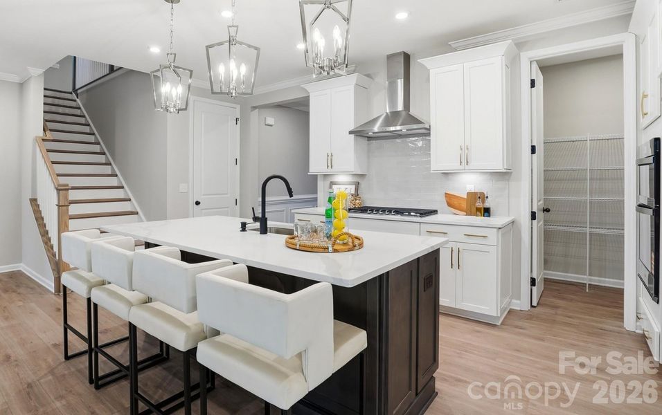 Furnished interior view inside a new home in Roseshire Chase, Huntersville (Image 4).