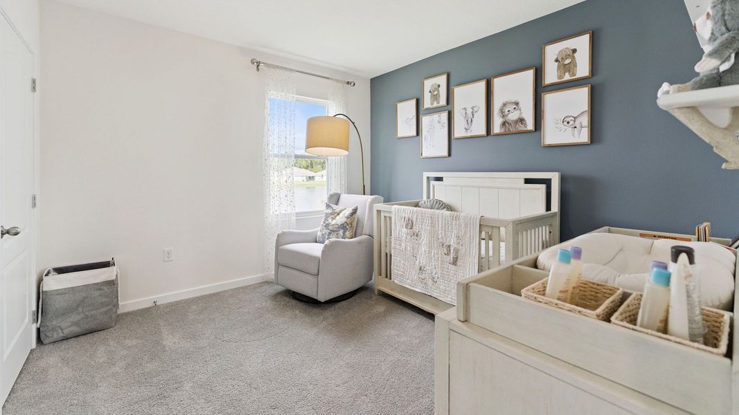 Furnished interior view inside a new home in Ironwood, Daytona Beach (Image 12).