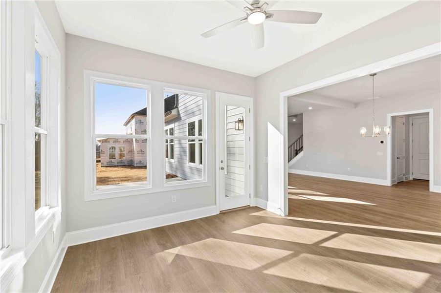 Spacious, unfurnished interior of a new home in Ashbury Commons, Powder Springs (Image 20).