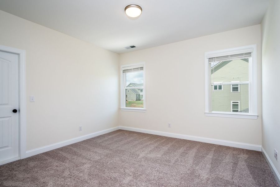 Representative unfurnished interior of a home built from the Harvard by Greybrook Homes in Deer Brook, Mooresville (Image 29).