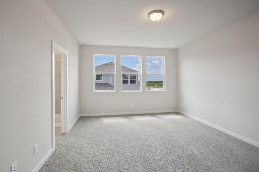 Photo is not of the actual home, but is an inspirational photo of builder’s model home and may depict options, furnishings, and/or decorator features that are not included