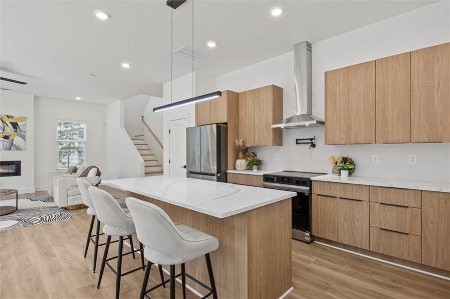 Furnished interior view inside a new home in , Atlanta (Image 32). Furnished interior view inside a new home in , Atlanta (Image 32).