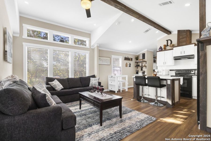 Furnished interior view inside a new home in , Bandera (Image 6). Furnished interior view inside a new home in , Bandera (Image 6).
