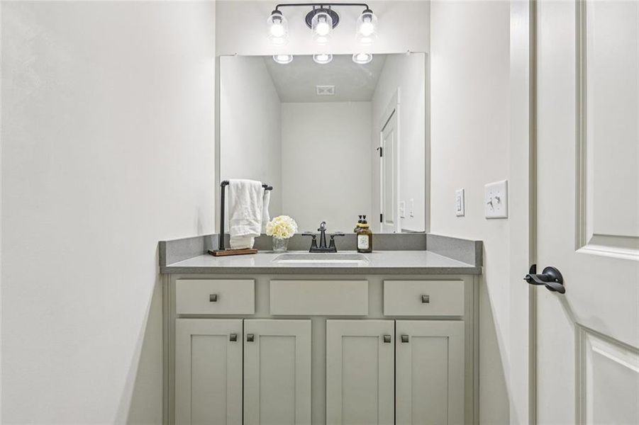 Furnished interior view inside a new home in , Hoschton (Image 55).