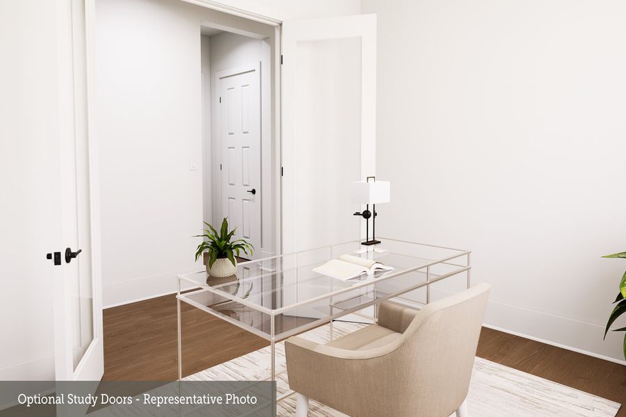 The Crystal Beach - Optional Study Doors