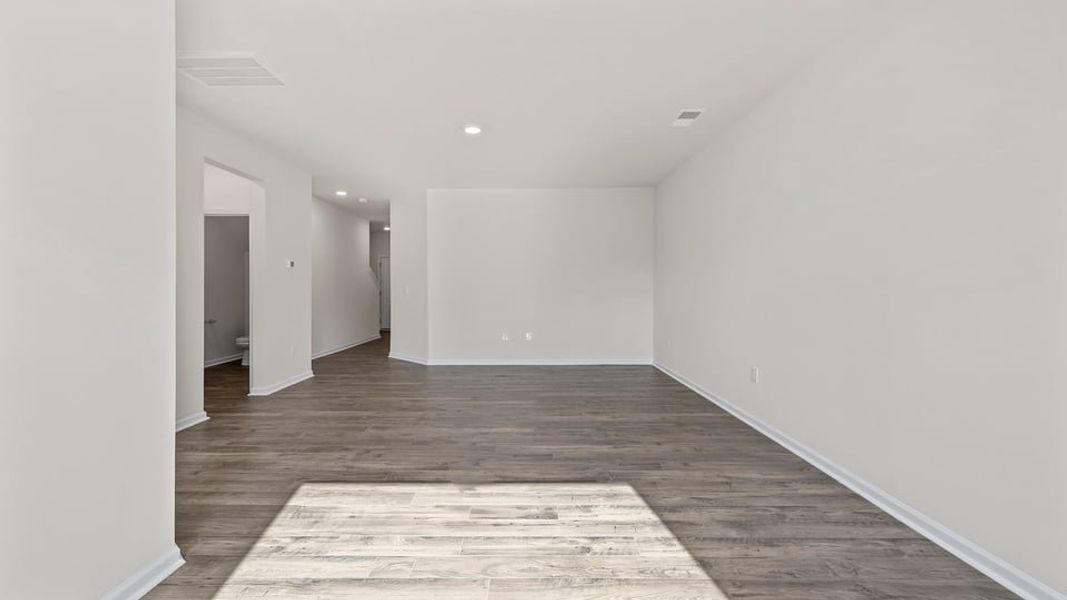 Spacious, unfurnished interior of a new home in Brookside Ridge Townhomes, Greer (Image 18). Spacious, unfurnished interior of a new home in Brookside Ridge Townhomes, Greer (Image 18).