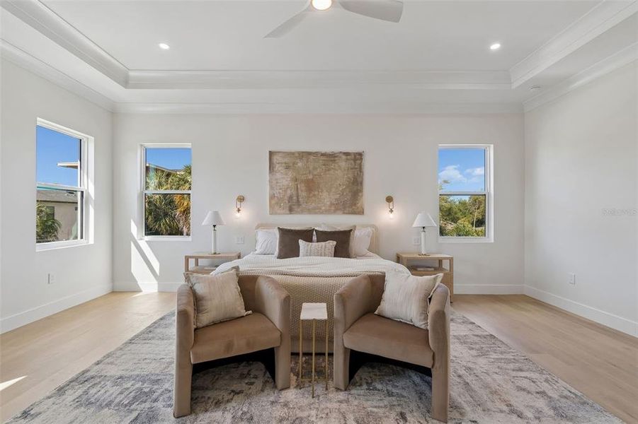 Furnished interior view inside a new home in , Tampa (Image 47).