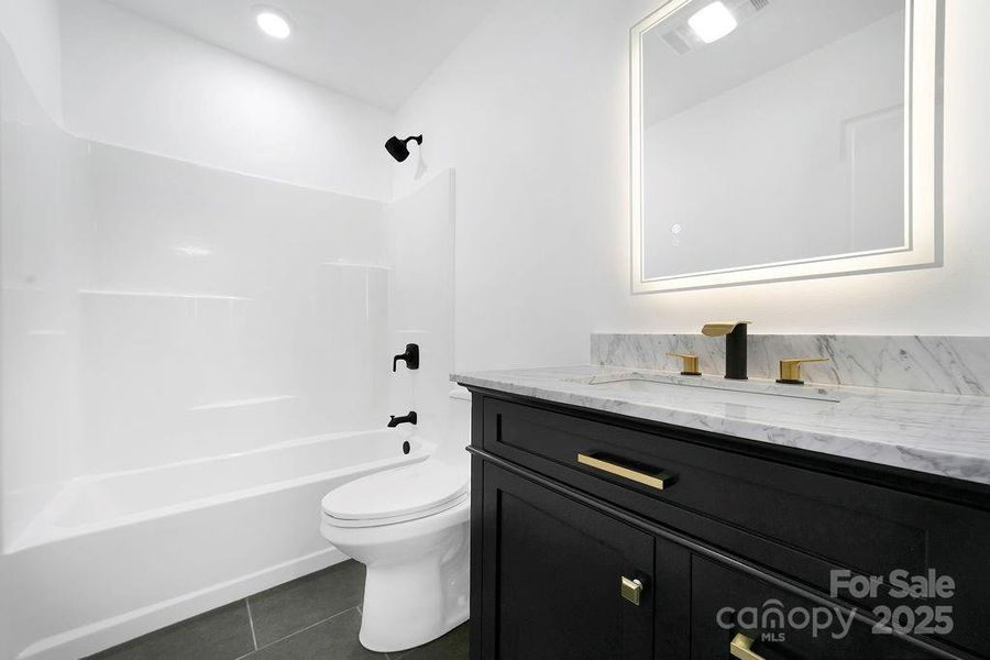 Light up - Fog Free Mirrors and granite!