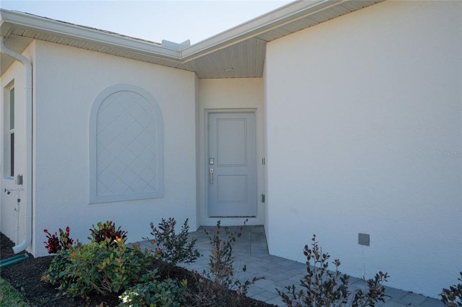 Exterior details and patio area of a home in , Englewood (Image 3).