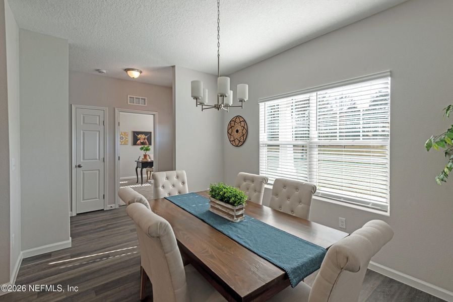 Furnished interior view inside a new home in , Jacksonville (Image 21).