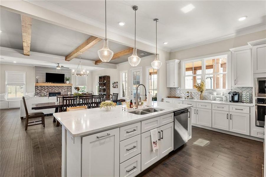 Furnished interior view inside a new home in , Watkinsville (Image 26).