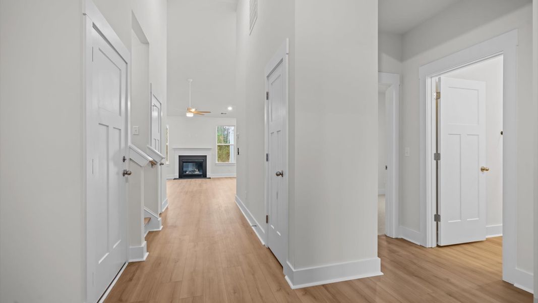 Furnished interior view inside a new home in Iris Meadows, Moore (Image 5).