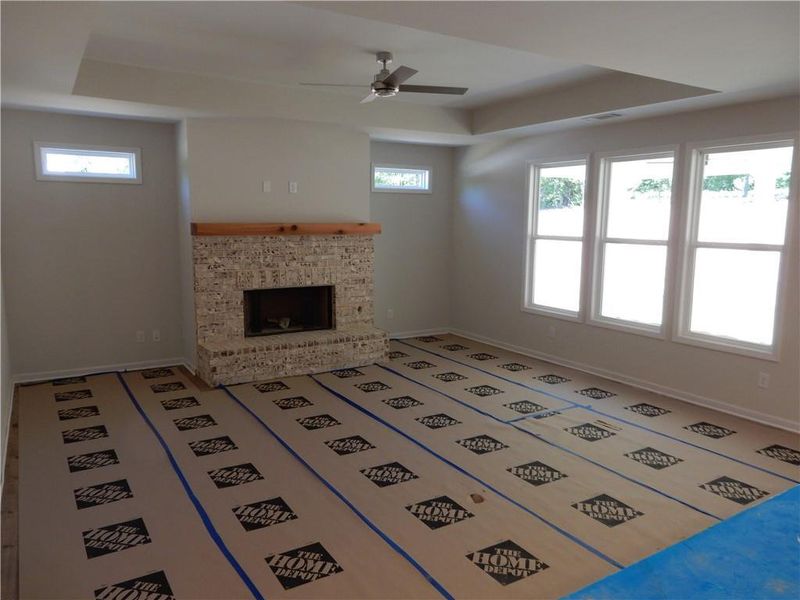 In-progress construction of a new home in , Demorest, GA (Image 33).