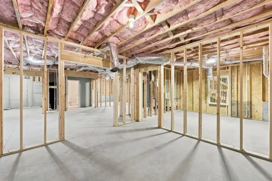 In-progress construction of a new home in , Lula, GA (Image 42).