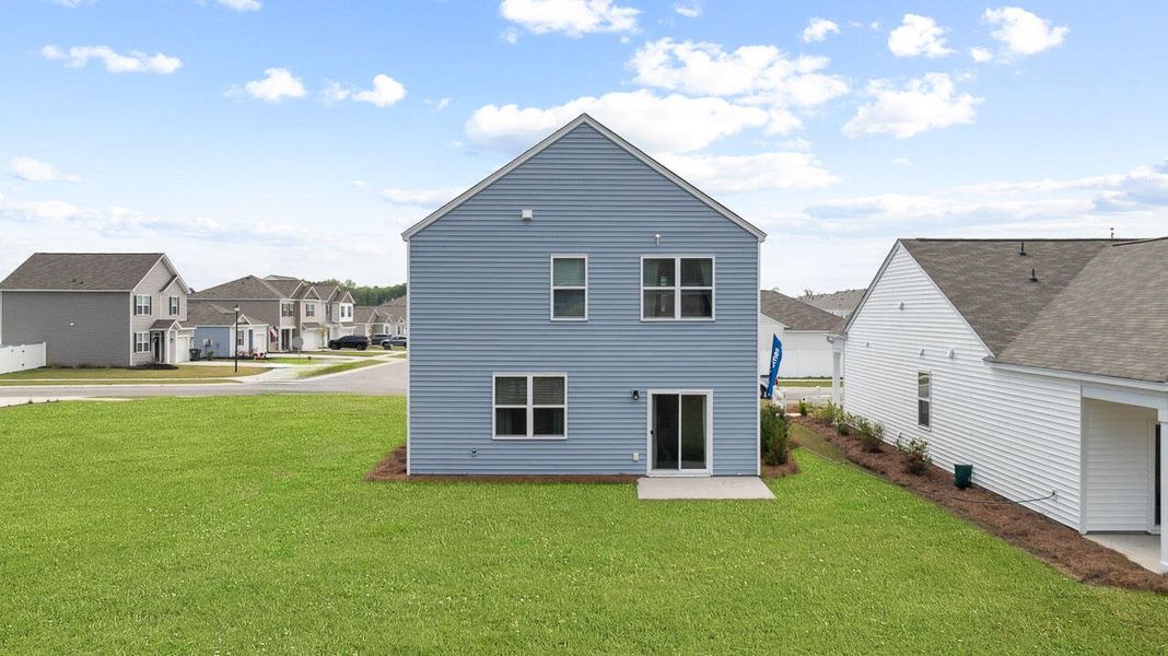Exterior details and patio area of a home in Carolina Groves, Moncks Corner (Image 3).