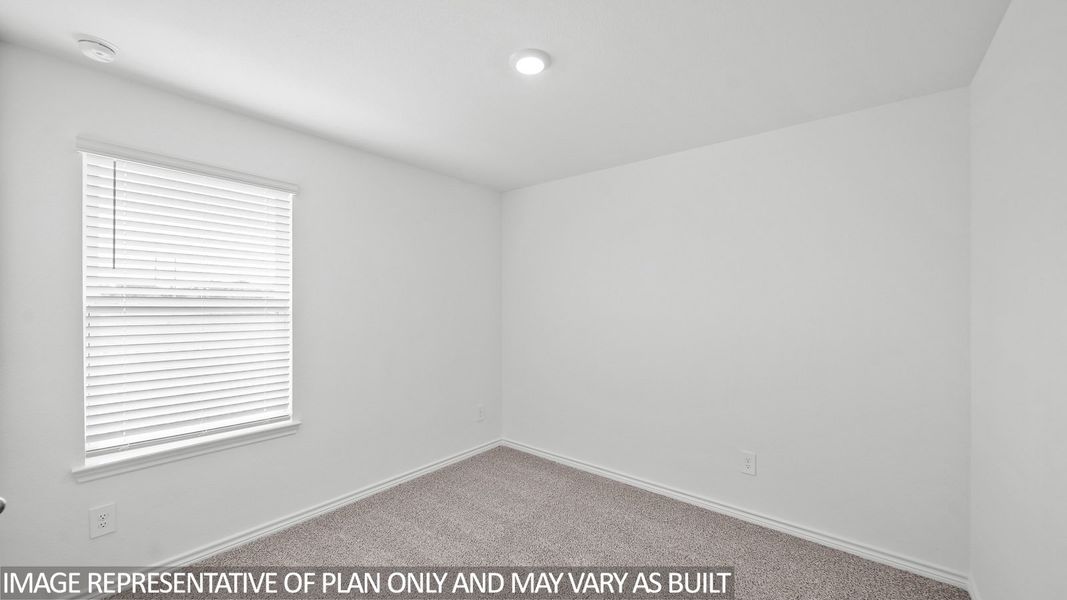 Representative unfurnished interior of a home built from the Harris by D.R. Horton in Holly Trails, Sour Lake (Image 24).
