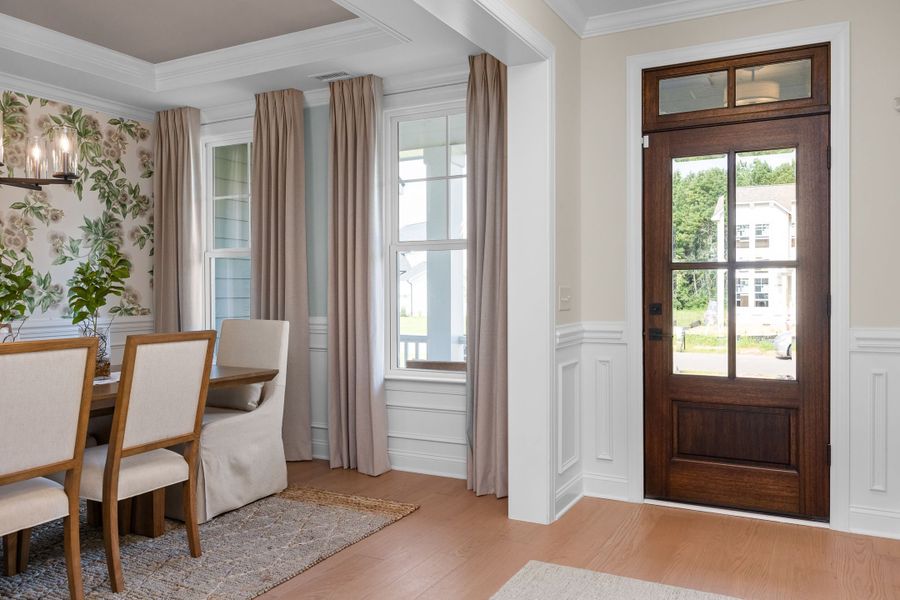 Representative furnished interior of a home built from the The Crawford by Davidson Homes LLC in Springvale South, Fuquay Varina (Image 6). Representative furnished interior of a home built from the The Crawford by Davidson Homes LLC in Springvale South, Fuquay Varina (Image 6).