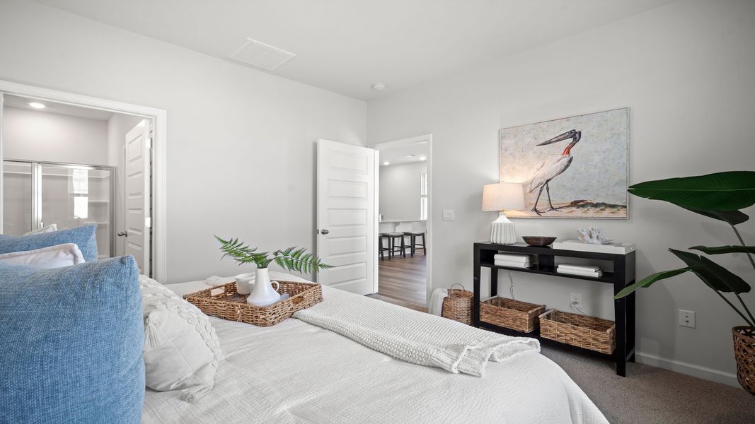 Furnished interior view inside a new home in The Retreat at East Argent, Ridgeland (Image 15).