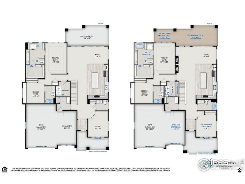 2D floor plan layout of this home in , Broomfield, CO (Image 3).