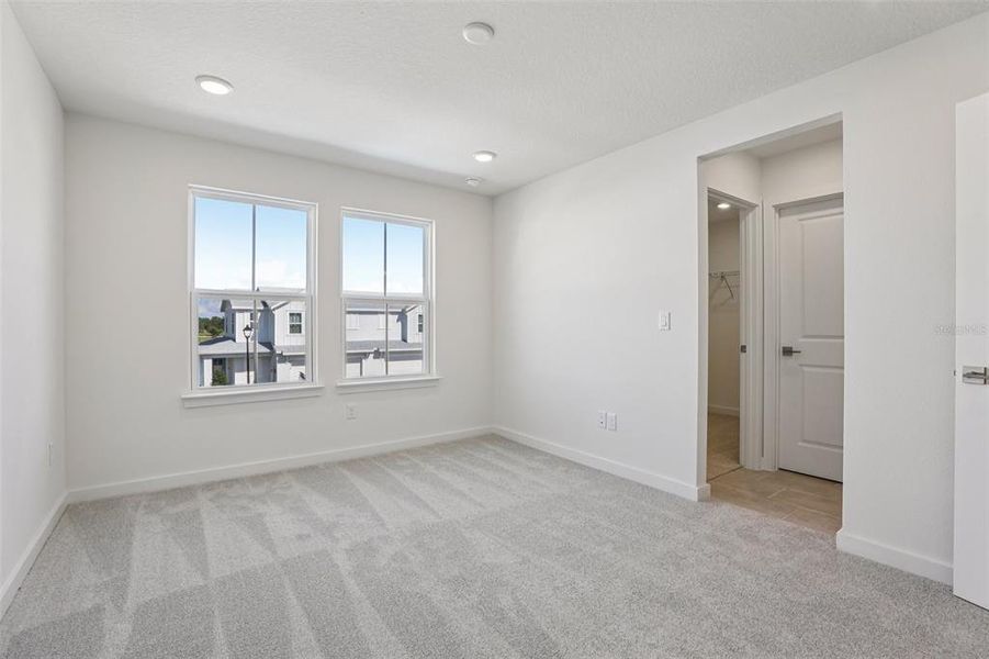Spacious, unfurnished interior of a new home in Cyrene at Harmony, St. Cloud (Image 25). Spacious, unfurnished interior of a new home in Cyrene at Harmony, St. Cloud (Image 25).