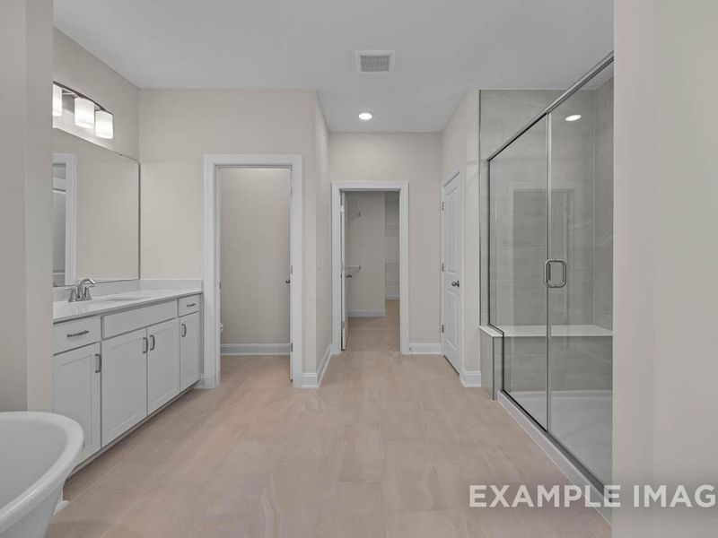 Furnished interior view inside a new home in Ashland, New Hill (Image 7).