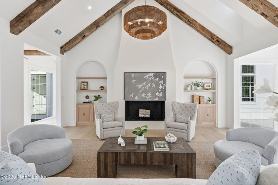 Furnished interior view inside a new home in , Ponte Vedra (Image 16).