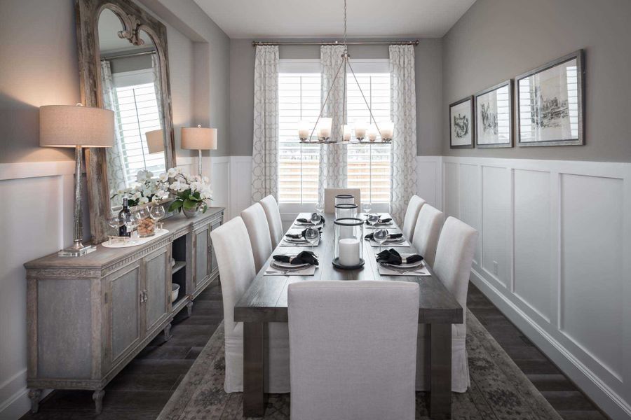 Representative Dining Room - some options shown Representative Dining Room - some options shown