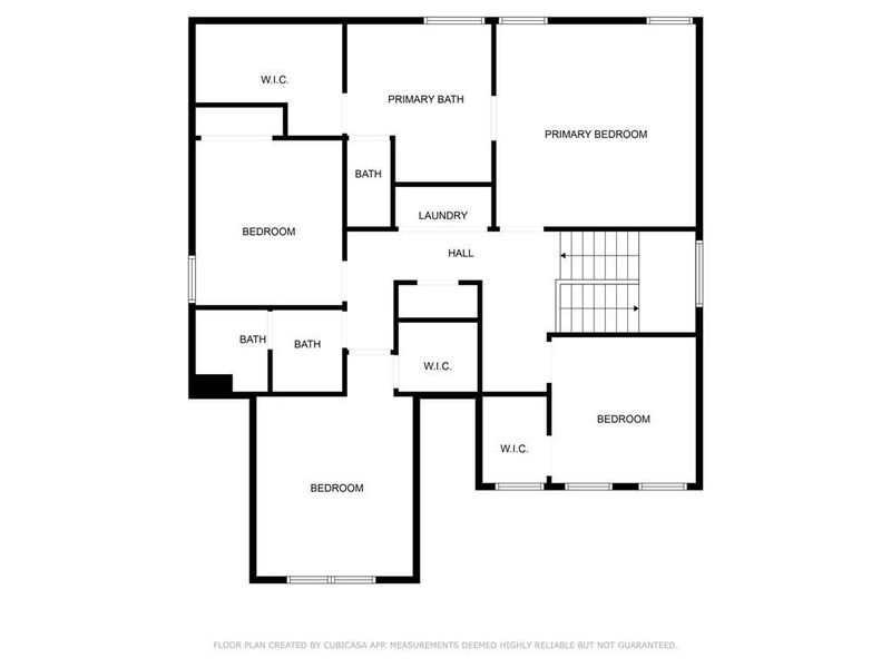 2D floor plan layout of this home in , Douglasville, GA (Image 5).