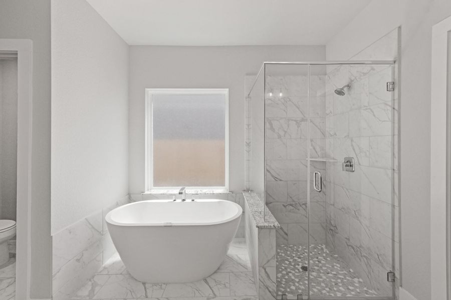 Furnished interior view inside a new home in Briarwood Crossing, Rosenberg (Image 10).