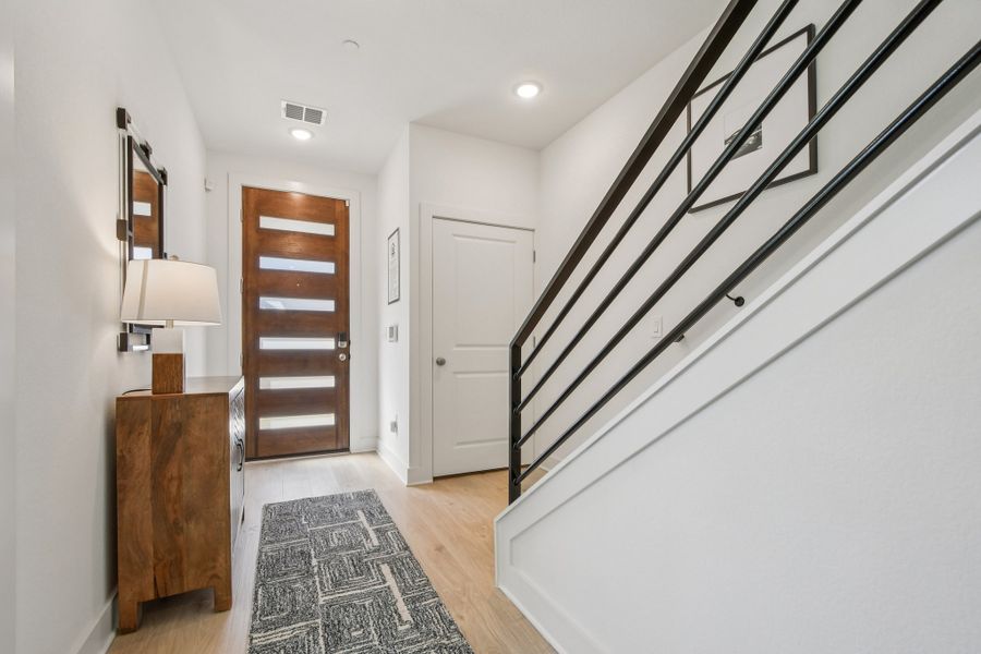 Spacious, unfurnished interior of a new home in Koenig Townhomes, Austin (Image 21).