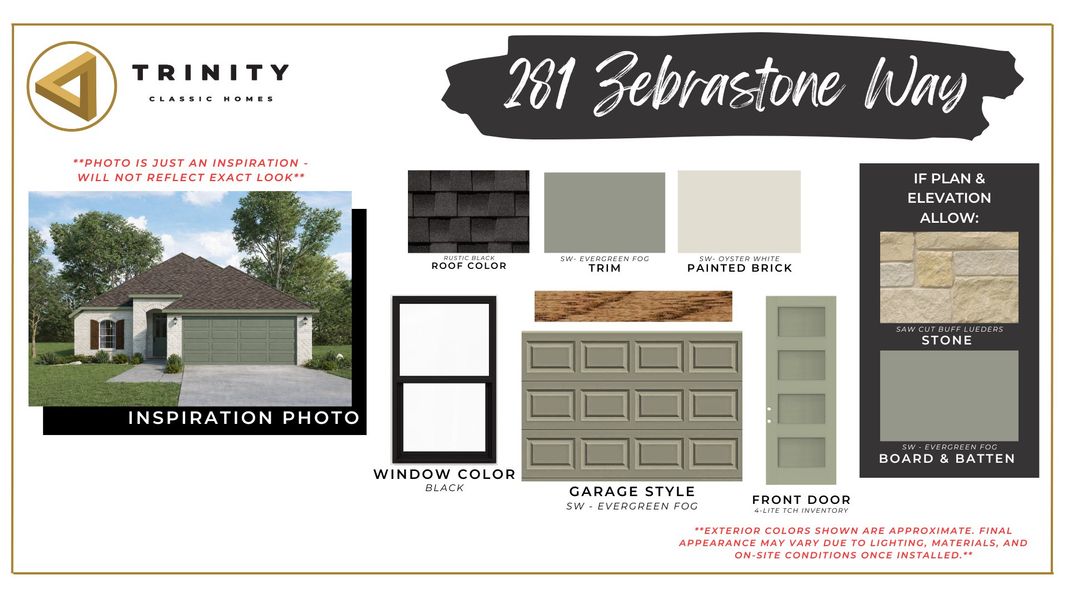 Sample of building materials used in homes in Zion Trails, Poolville (Image 1). Sample of building materials used in homes in Zion Trails, Poolville (Image 1).