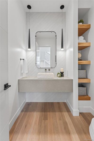 Furnished interior view inside a new home in , Denver (Image 9).