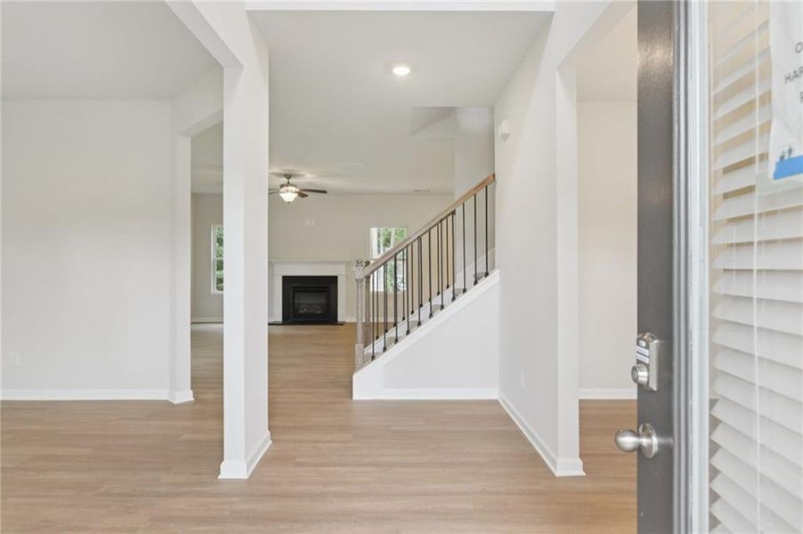 Spacious, unfurnished interior of a new home in Stephen's Landing, Loganville (Image 30).