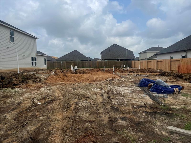 Site preparation for new homesites in Trails at Woodhaven, La Marque (Image 23).