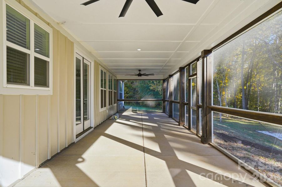 Screened Back Porch Screened Back Porch