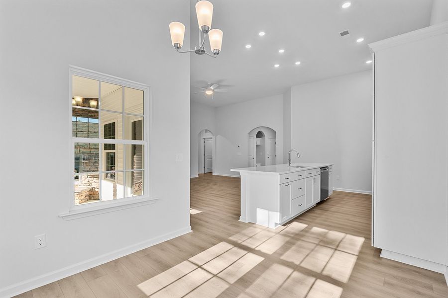 Spacious, unfurnished interior of a new home in Brayden, Advance (Image 22). Spacious, unfurnished interior of a new home in Brayden, Advance (Image 22).