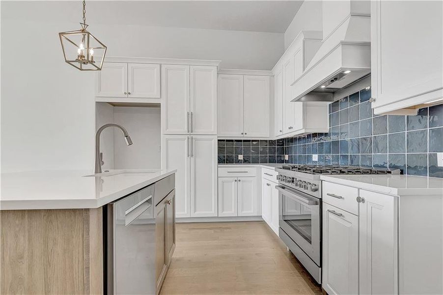 Furnished interior view inside a new home in , Fayetteville (Image 6).