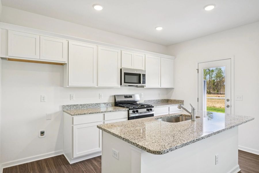 Furnished interior view inside a new home in Towns at The Point, Rolesville (Image 6).