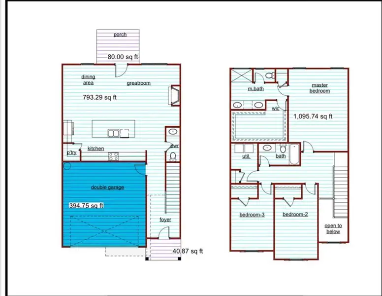 2D floor plan layout of this home in , Dawsonville, GA (Image 1). 2D floor plan layout of this home in , Dawsonville, GA (Image 1).