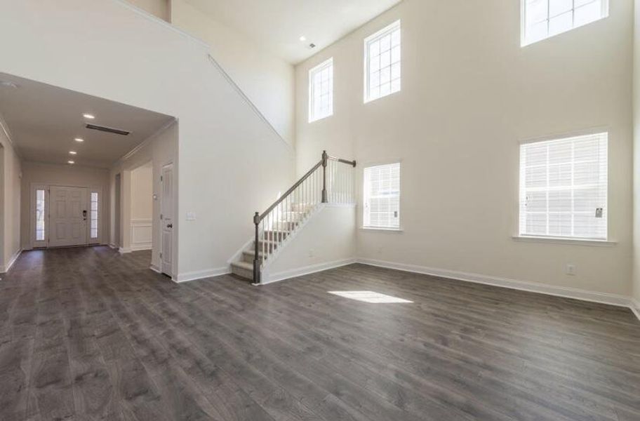 Spacious, unfurnished interior of a new home in Sweetgrass at Summers Corner, Summerville (Image 13). Spacious, unfurnished interior of a new home in Sweetgrass at Summers Corner, Summerville (Image 13).