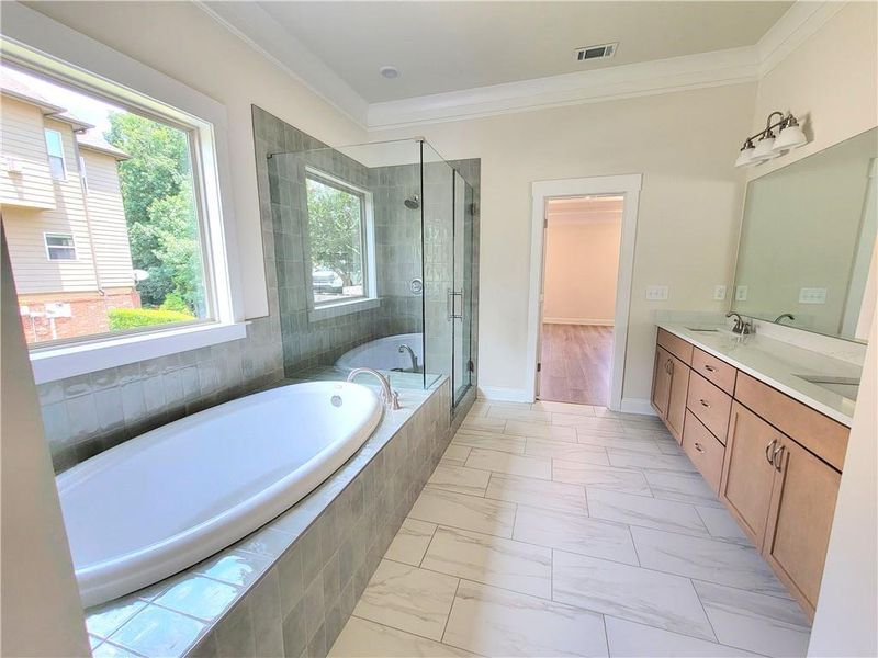 Furnished interior view inside a new home in , Jefferson (Image 8).