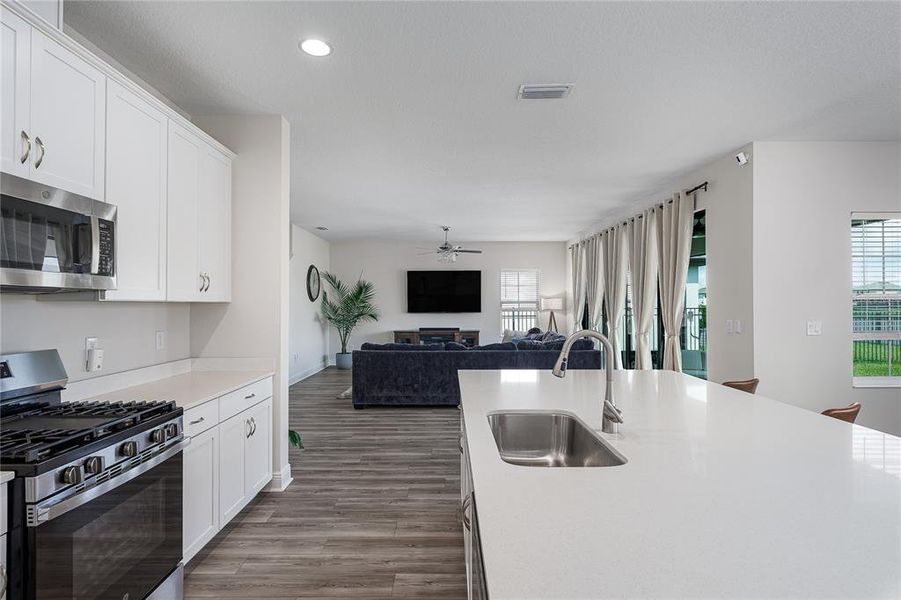 Furnished interior view inside a new home in Crosswind Point, Parrish (Image 34).
