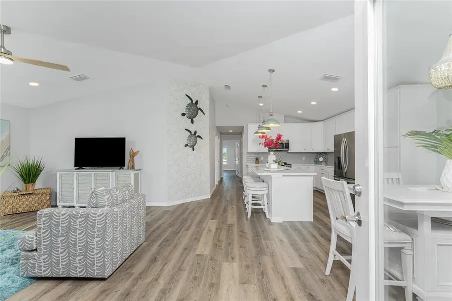 Furnished interior view inside a new home in , Port Charlotte (Image 14). Furnished interior view inside a new home in , Port Charlotte (Image 14).