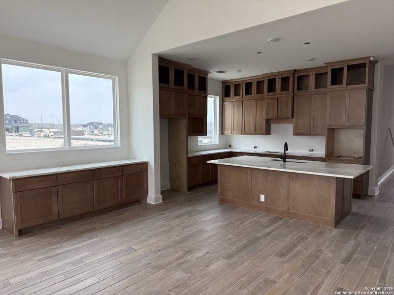 Furnished interior view inside a new home in Prominence, San Antonio (Image 4).