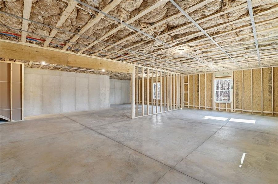 In-progress construction of a new home in , Ball Ground, GA (Image 47).