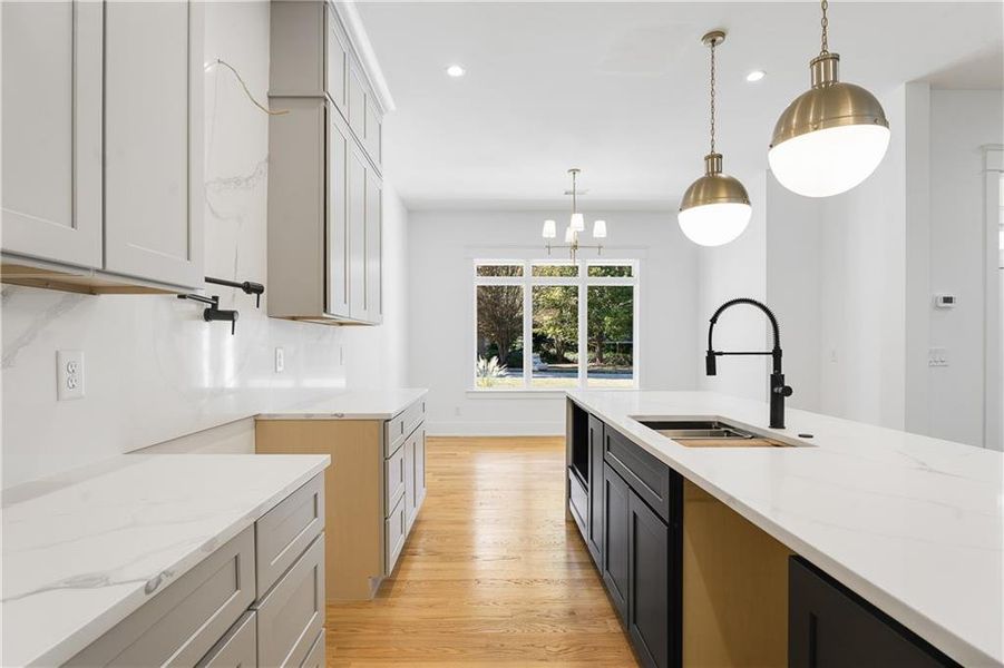 Furnished interior view inside a new home in , Clarkston (Image 10). Furnished interior view inside a new home in , Clarkston (Image 10).