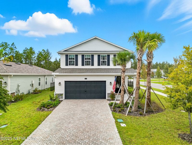 Front exterior of a new home in , St. Augustine, FL, highlighting curb appeal (Image 21).