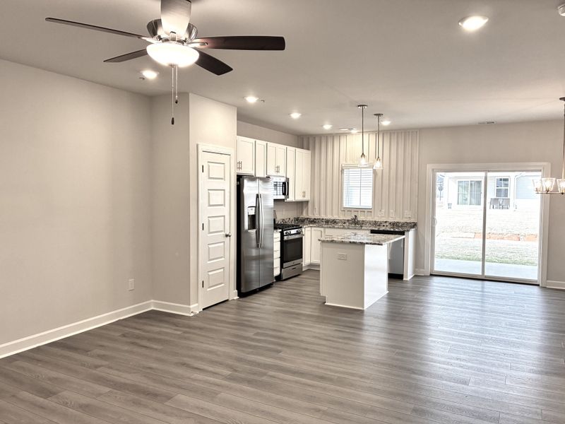 Furnished interior view inside a new home in Reidville Town Center, Reidville (Image 6).