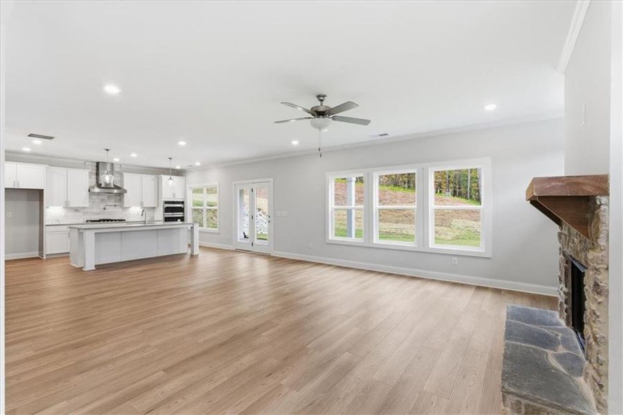 Spacious, unfurnished interior of a new home in , Dallas (Image 33). Spacious, unfurnished interior of a new home in , Dallas (Image 33).