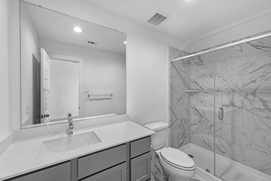 Furnished interior view inside a new home in Grand Mason Crossing, Katy (Image 5). Furnished interior view inside a new home in Grand Mason Crossing, Katy (Image 5).